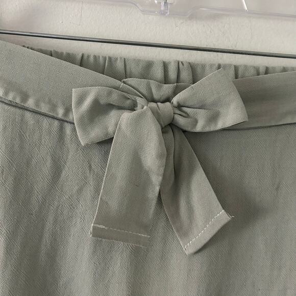 5/$25 Crown of Hearts Girl's Ruffle Tie Elastic Waist Mint Green Skirt XXL New - Picture 2 of 7